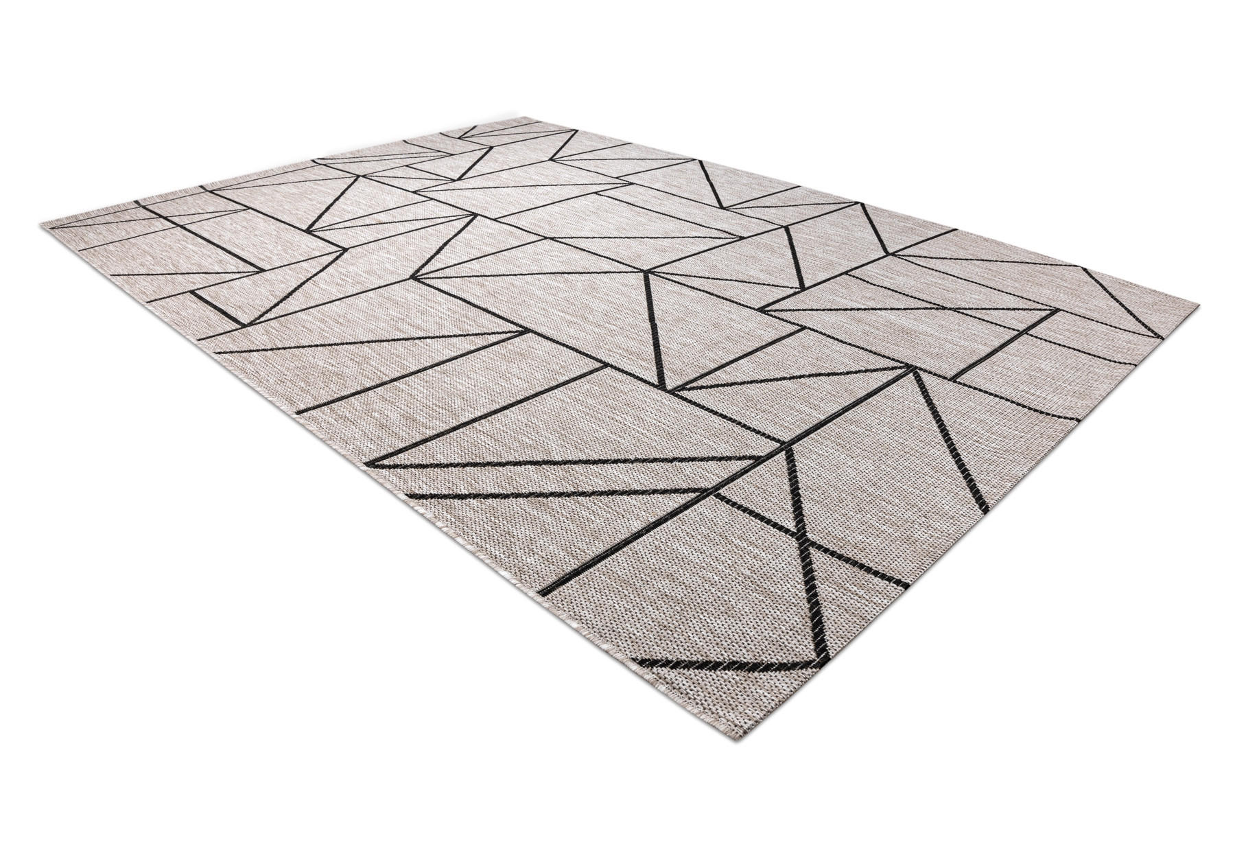 TEPPICH Floorlux 140/200 cm - Grau, Textil (140/200cm) - rugsX