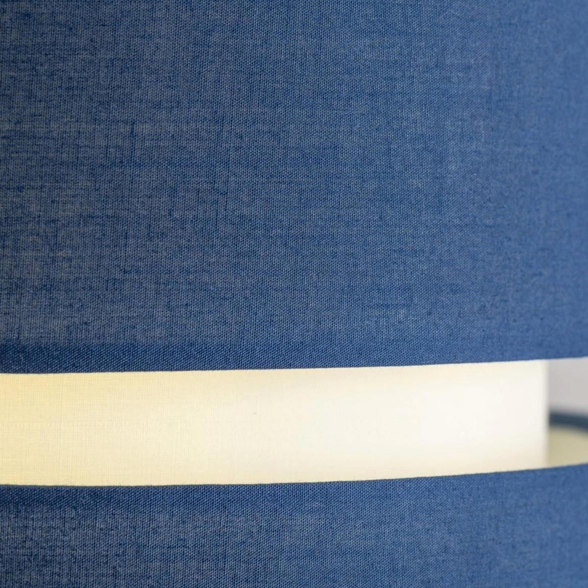 LAMPENSCHIRM Blau 26cm - Dunkelblau, Textil (26/26/22cm) - CGC Europe