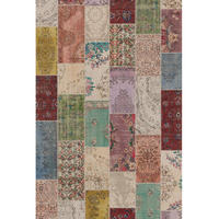 TEPPICH Afra 200/300 cm - Multicolor, Textil (200/300cm) - Bamyum
