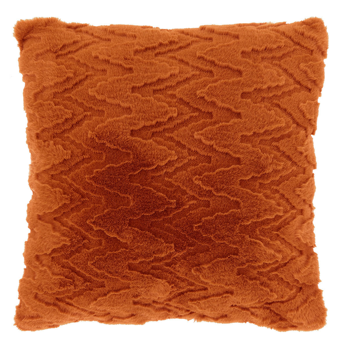DEKOKISSEN Liora Orange 45/45/8 cm - Orange, Textil (45/45cm) - Unique Living