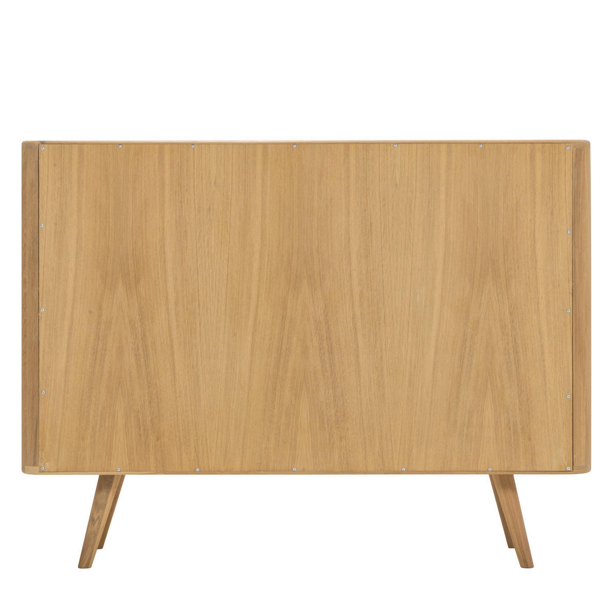 KOMMODE mit Schubladen - Wildeiche teilmassiv - Wildeiche/Weiß, Holz/Holzwerkstoff (120/90/42cm) - home24