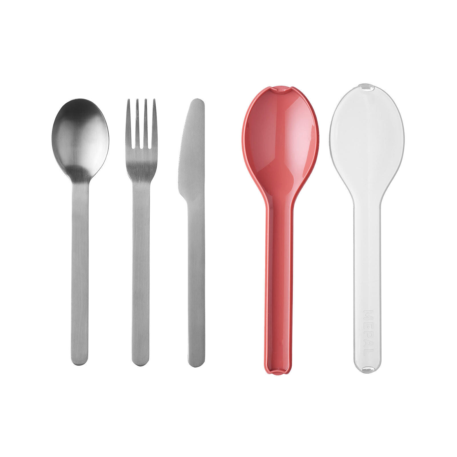 Mepal Besteck-Set Rosa, Rot