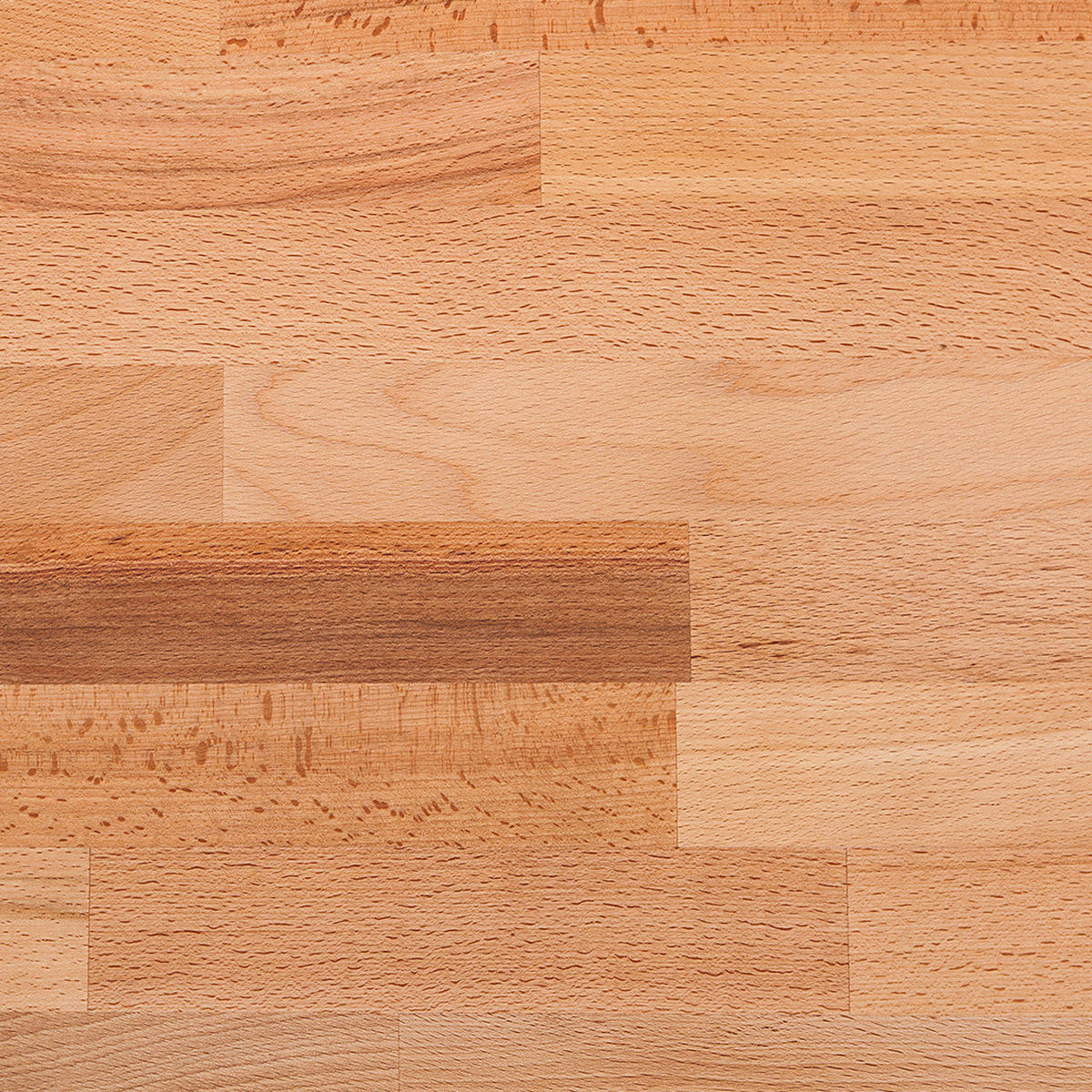 COUCHTISCH - Kernbuche Massiv - Kernbuche, Holz (70/70/38cm) - home24