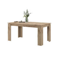 ESSTISCH Eiche 160 - 200 x 90 cm, Küchentisch ausziehbar - Eichefarben, Holzwerkstoff (160/90/76cm) - Inn.Furn