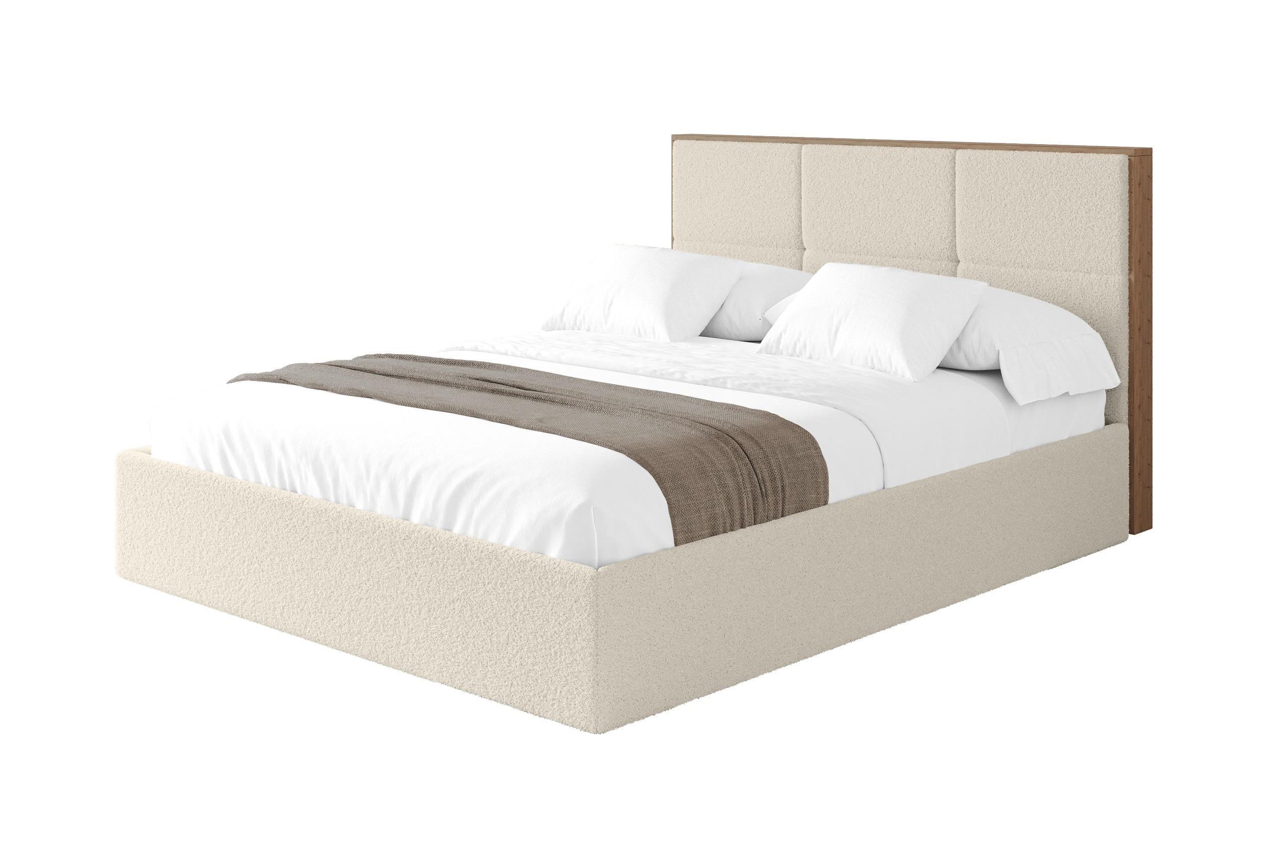 Altdecor Polsterbett Sand 160x200 cm