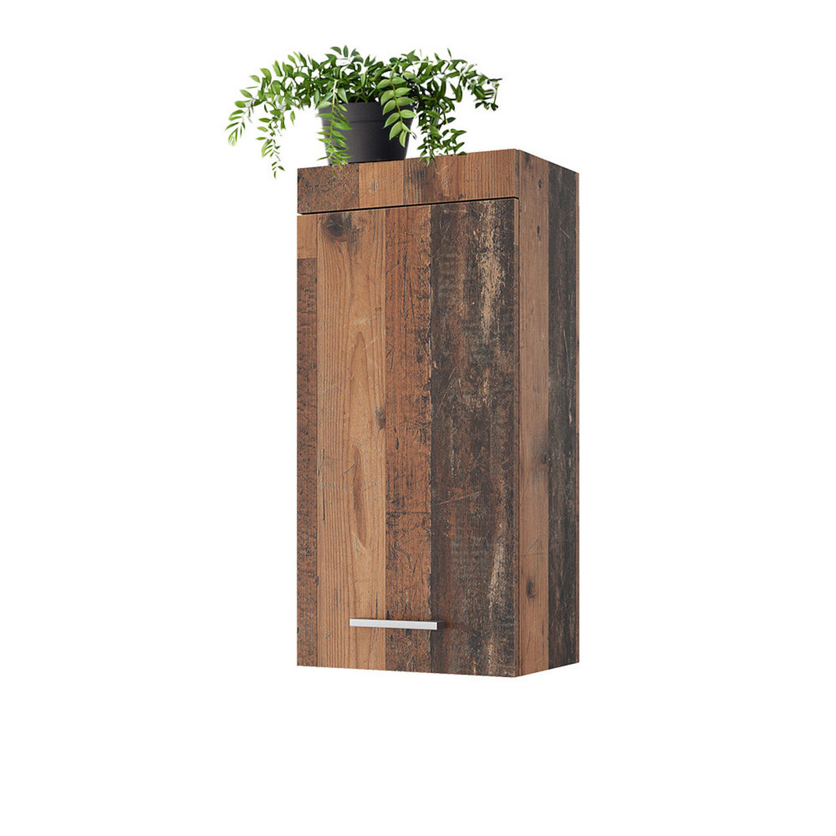 UNIVERZÁLNÍ NÁSTĚNNÁ SKŘÍŇ Luna Oldstyle - hnědá, kompozitní dřevo (37/77/24.6cm) - Vicco