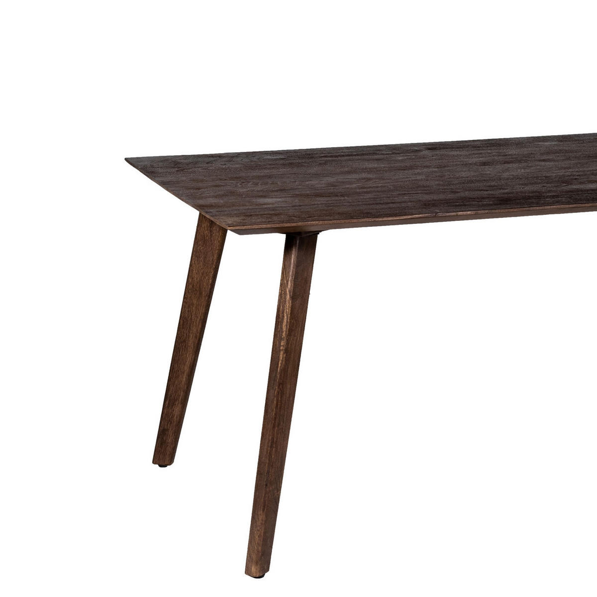 ESSTISCH aus Mangoholz 200cm, dunkelbraun - Dunkelbraun, Holz (200/90/76cm) - Giga Meubel