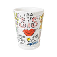 XL-BECHER Schwester in Bunt - 500 ml - Multicolor, Keramik (0.5L) - Blond Amsterdam
