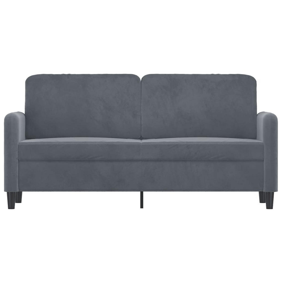 2-SITZER-SOFA Thompson - Grau, Naturmaterialien (158/77/80cm) - Nettlife