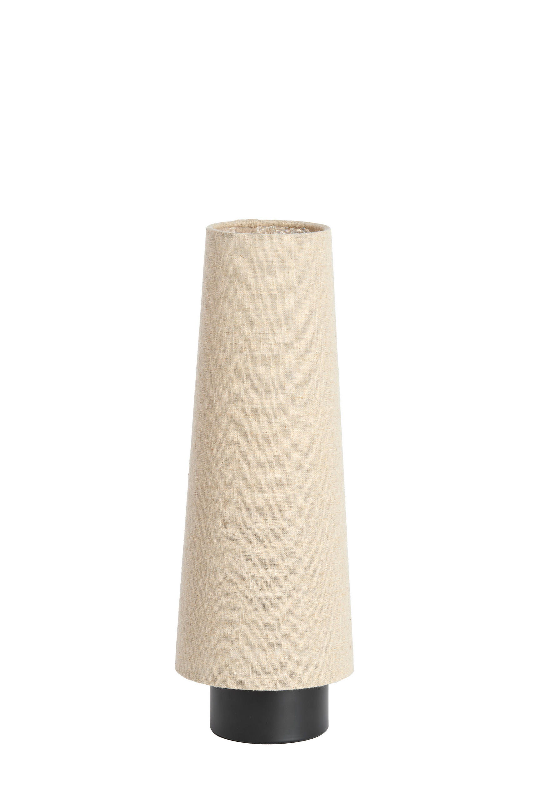 TISCHLAMPE Howie Braun Ø15/42 cm - Sandfarben, Metall (15/15/42cm) - Light & Living