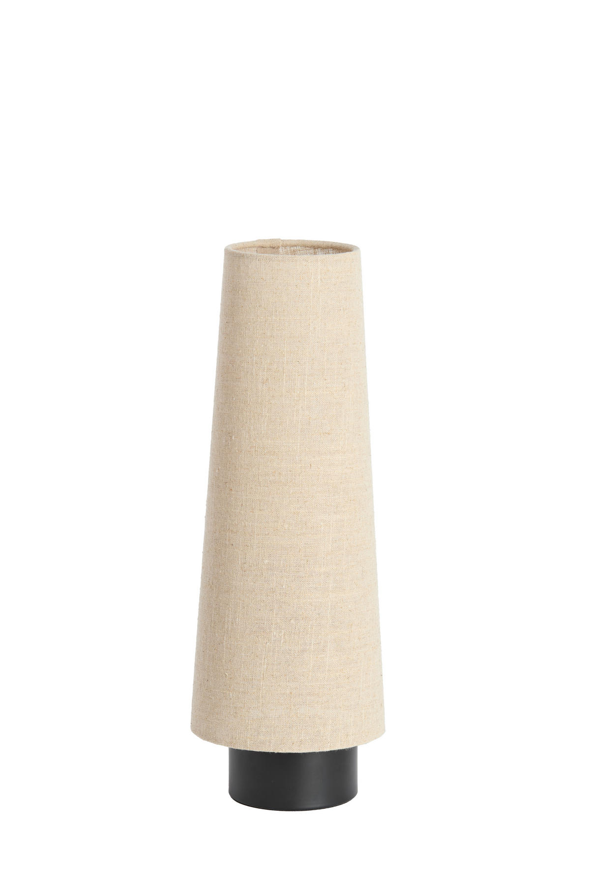 TISCHLAMPE Howie Braun Ø15/42 cm - Sandfarben, Metall (15/15/42cm) - Light & Living