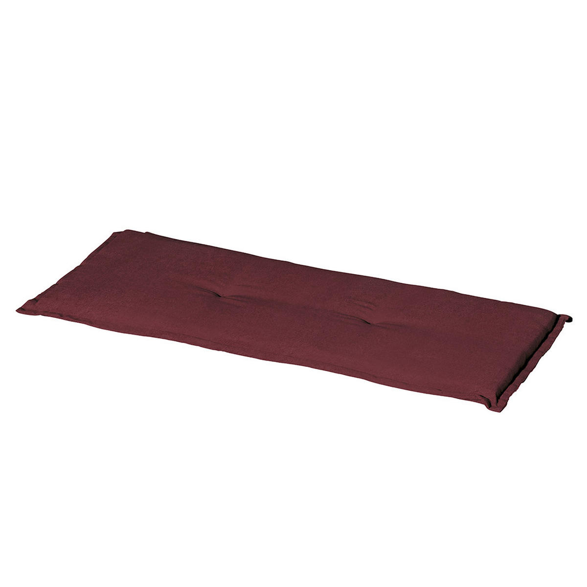 BANKKISSEN Panama 150/48 cm - Dunkelrot, Textil (150/48/7cm) - Madison
