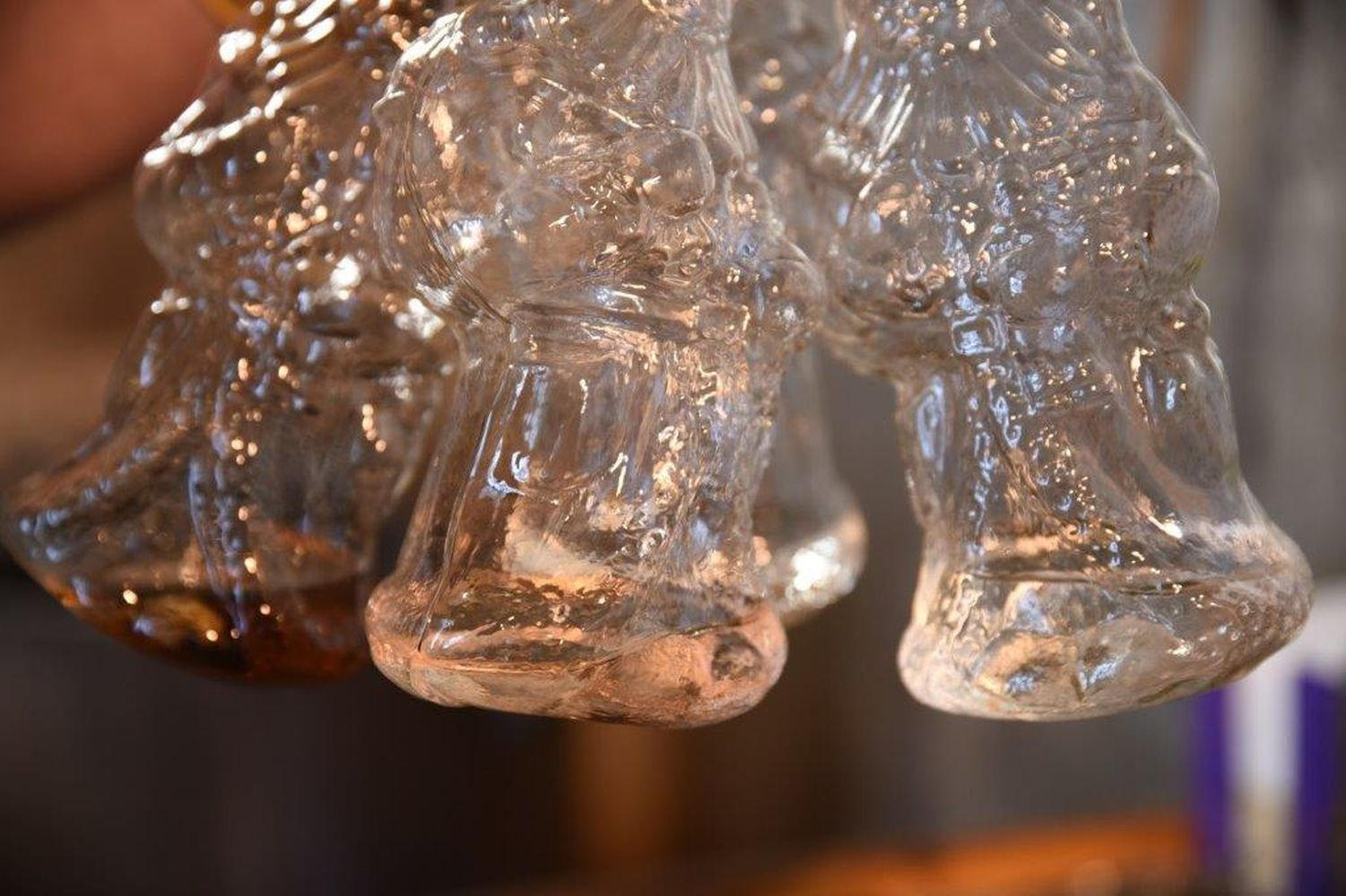 CHRISTBAUMSCHMUCK Blumenkorb rot matt 11 cm - Multicolor, Metall (0.1/11/0.1cm)