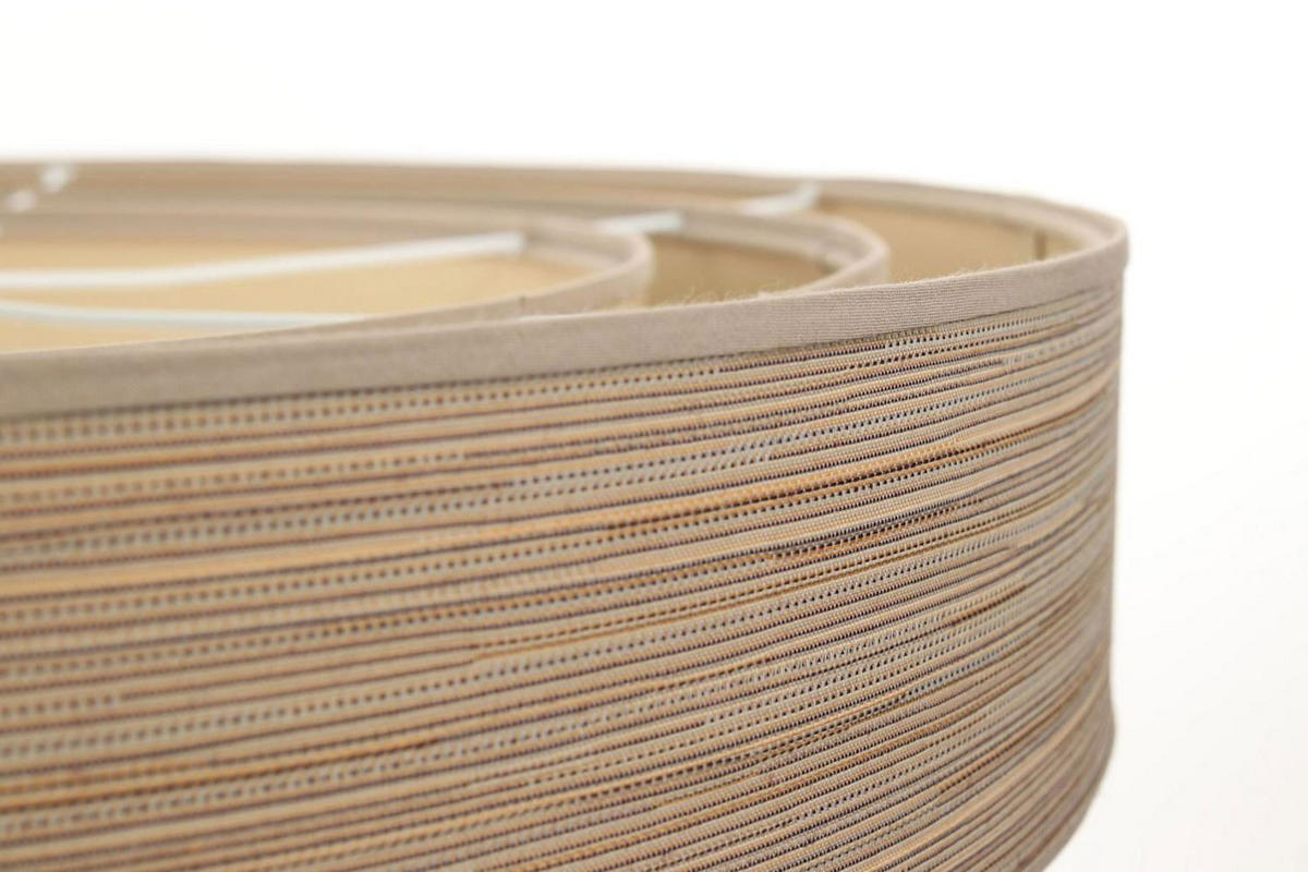 HÄNGELEUCHTE Beige 60/20 cm - Braun, Kunststoff (60/1.5/20cm) - ONZENO