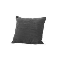 SPITZKISSEN MEDIUM SEPHI Cord - Anthrazit, Textil (50/50cm) - KAWOLA