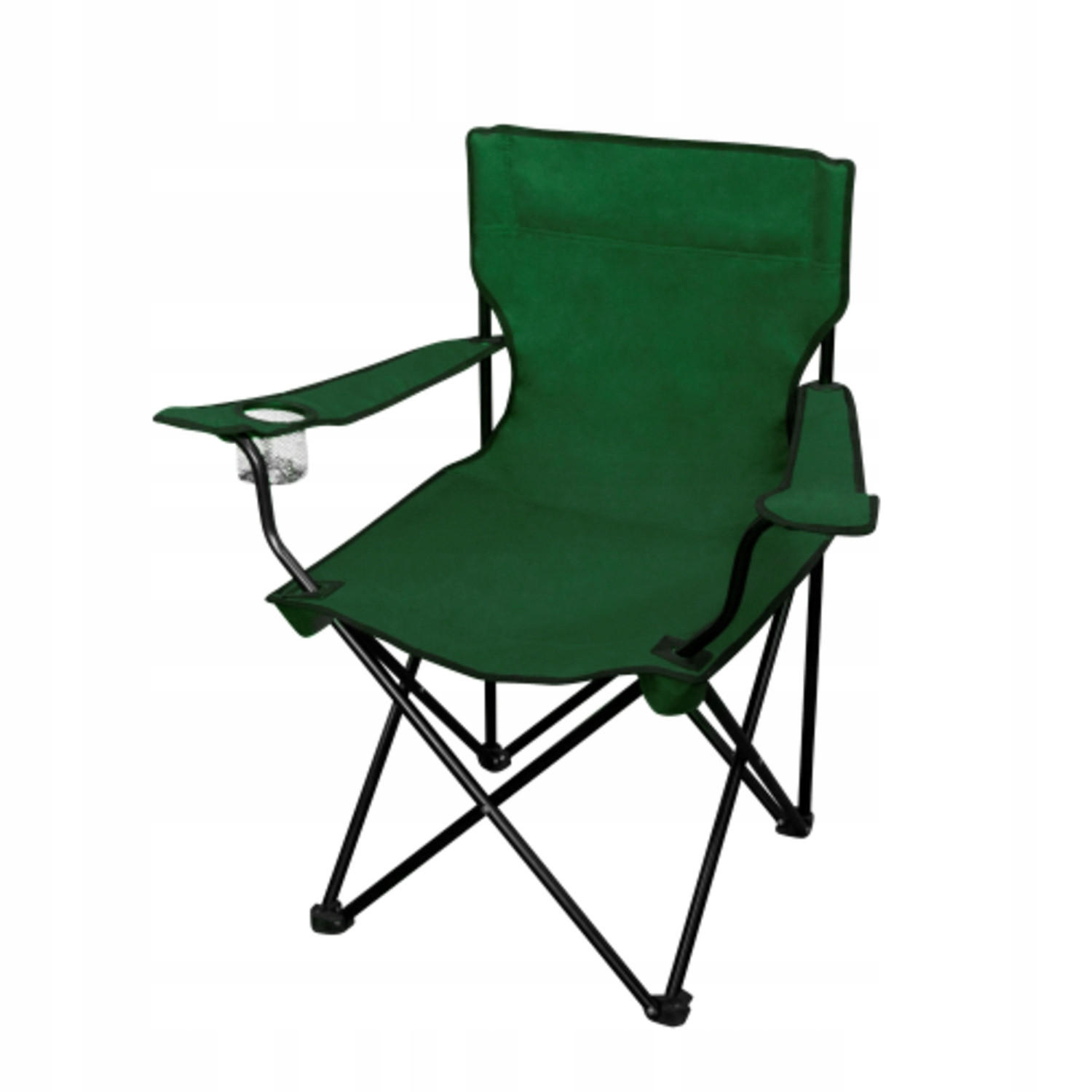 Klappstuhl 82 x 46 cm Grün - Grün, Metall (46/82cm) - KADAX