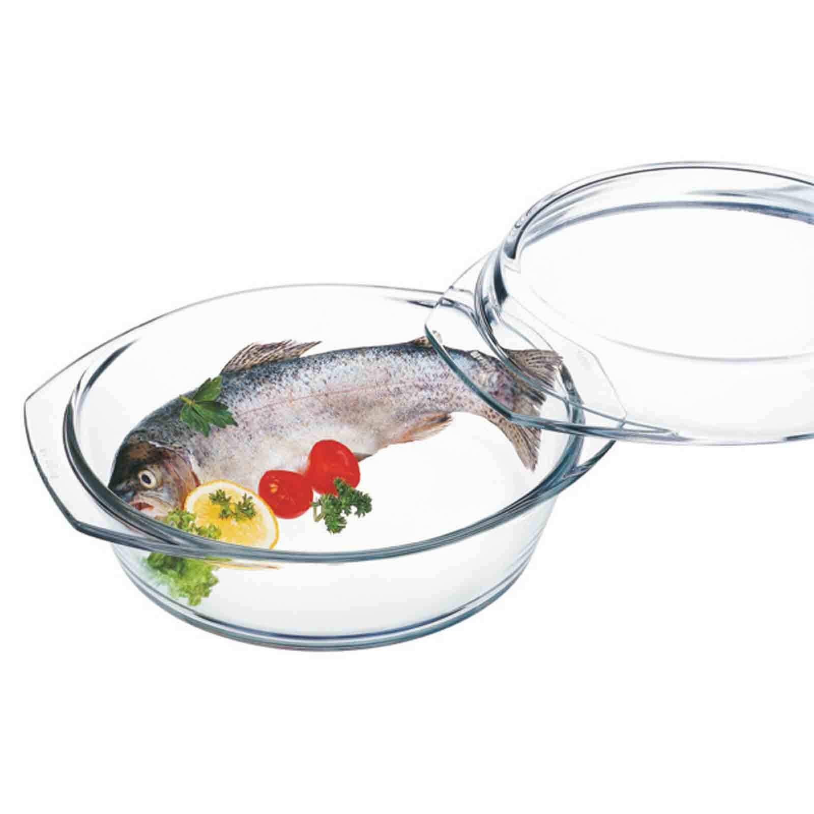 AUFLAUFFORM Cucina transparent ø 24.9 cm - Transparent, Glas (1cm) - SIMAX