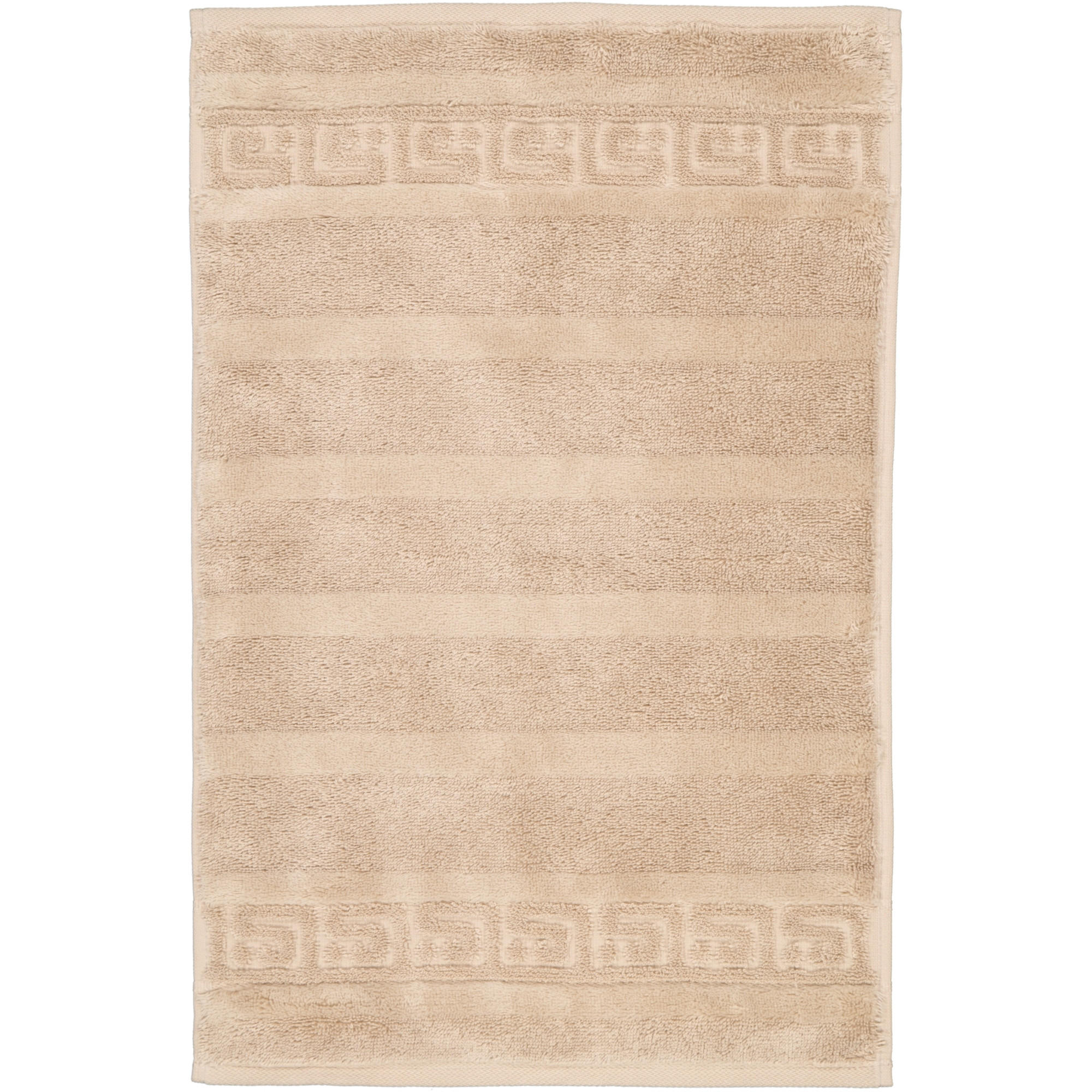 HANDTÜCHER NOBLESSE UNI 1001 SAND - 375 - Beige, Textil (30/50cm) - Cawoe