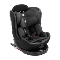 KINDERSITZ i-Safe i-Size dunkelgrau Isofix, Top-Tether, verstellbar - Schwarz, Kunststoff (45/55/55cm) - Kikka boo