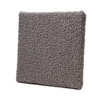 SITZKISSEN Rolf 40x40x3cm SILBER - Silberfarben, Textil (40/40cm) - Ambiente Trendlife by Gözze