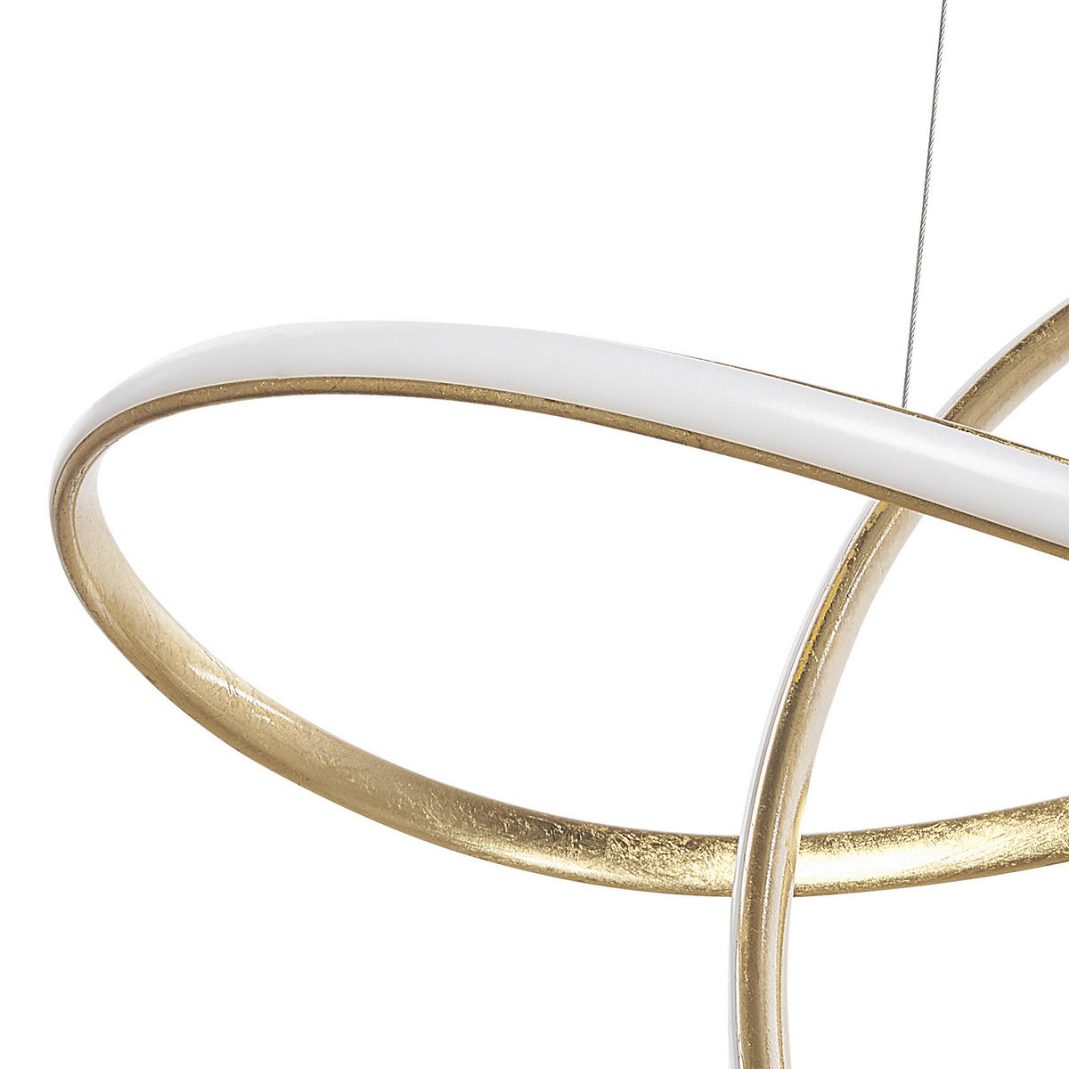 HÄNGELEUCHTE Tumen 65/75/120 cm - Goldfarben, Metall (65/75/120cm) - Beliani