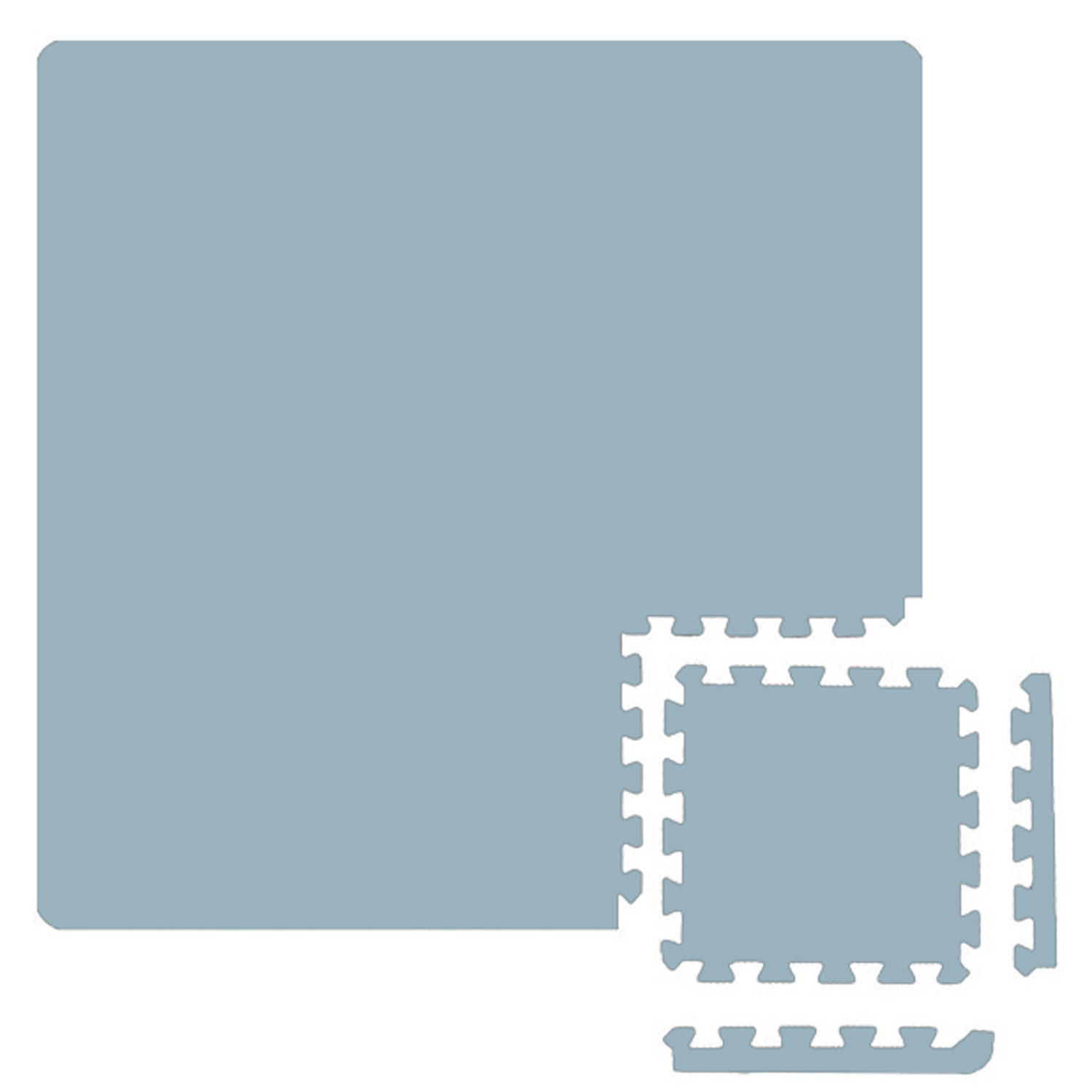 eyepower Bodenschutzmatte Grau 30x30 cm