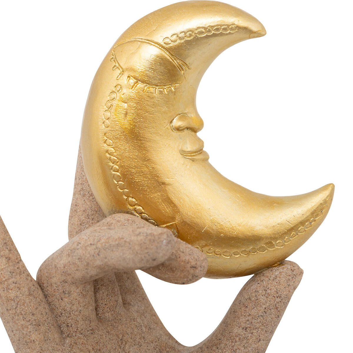 DEKOFIGUR Hand Samina 21 cm - Beige, Kunststoff (7.5/21/11.5cm) - Atmosphera Createur d´interieur