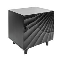 NACHTTISCH SCORPION Mango Schwarz 50 cm - Schwarz, Holz (50/51/40cm) - riess-ambiente