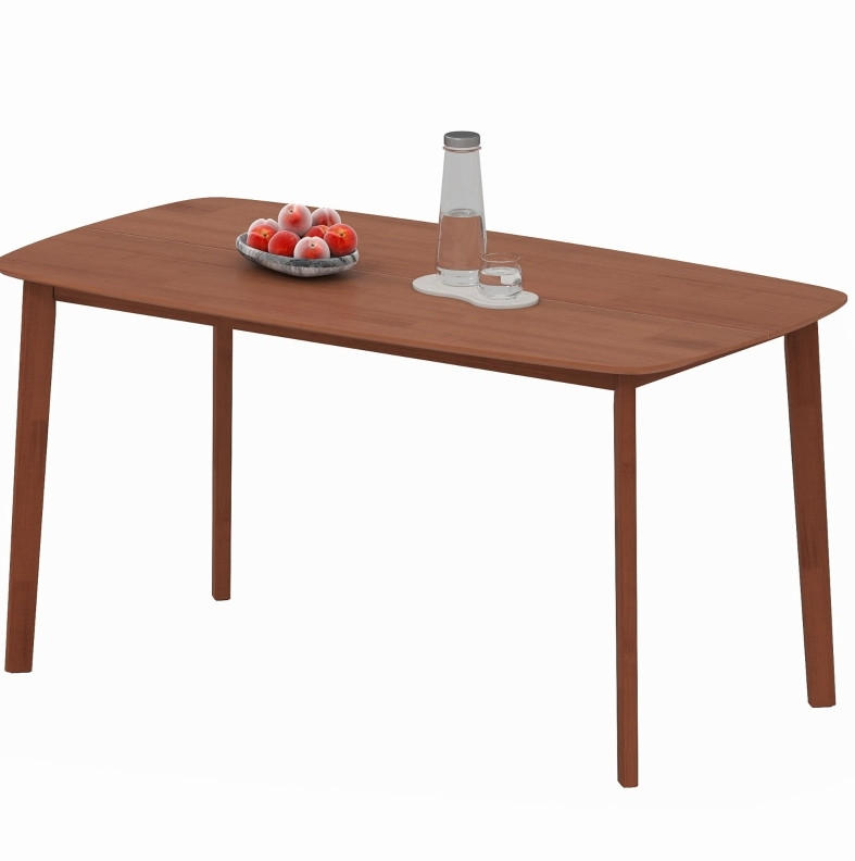 Meubliv Esstisch Braun 80x76x150 cm