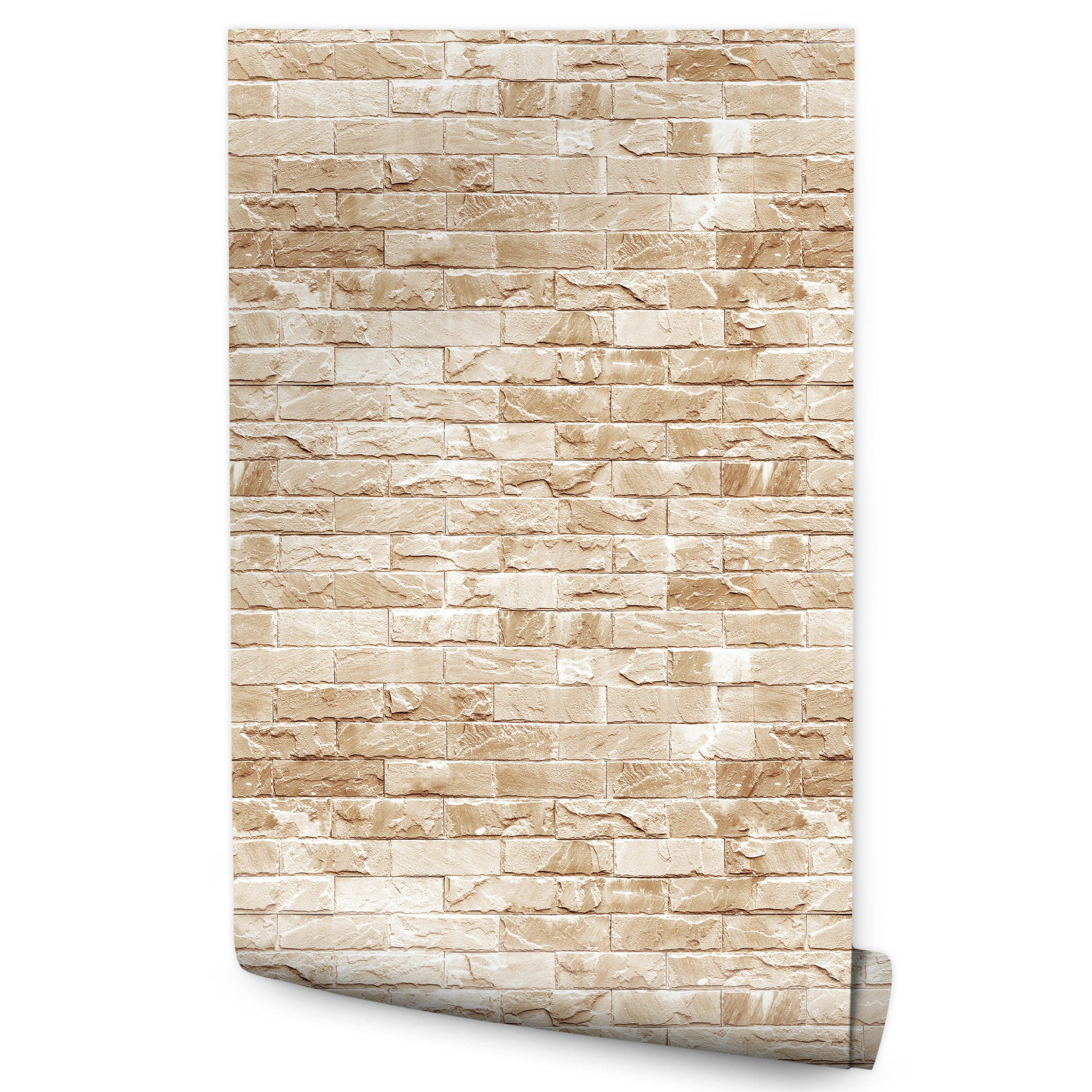 Muralo Vliestapete Beige 50x1000 cm