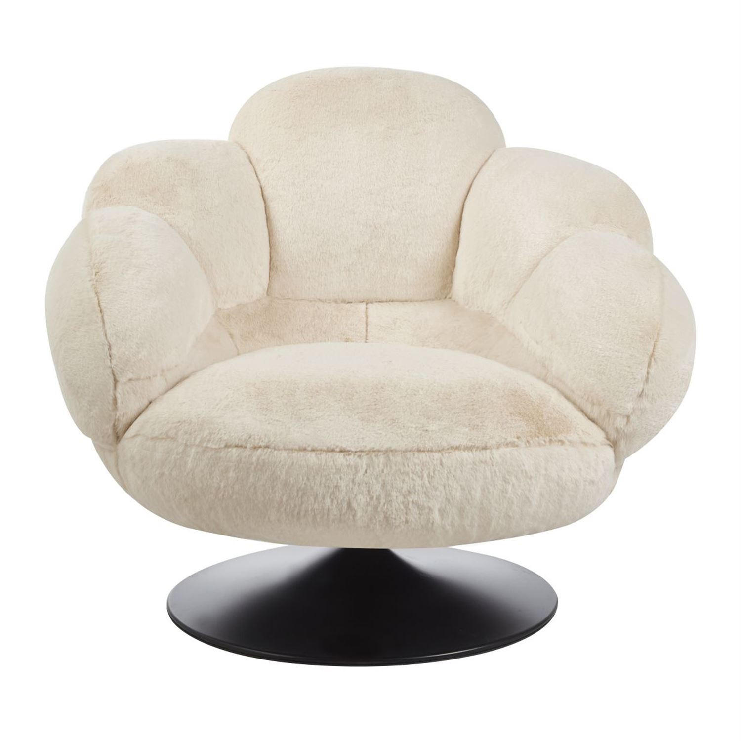 GEMÜTLICHER Polstersessel POPPY - Beige, Textil (98/82/50cm) - Lookway