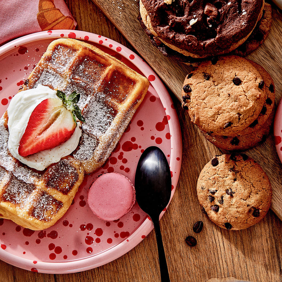 FRÜHSTÜCKSTELLER Boogy Splash - Rosa, Keramik (21/21/2.3cm) - Butlers