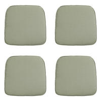 SITZKISSEN Panama 48/48 cm 4er-Set - Hellgrün, Textil (48/5/48cm) - Madison