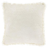KISSEN Amy - Weiß - 45/45/ cm - Weiß, Textil (45/45cm) - Unique Living