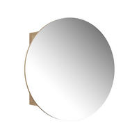BADSPIEGELSCHRANK Loki Goldkraft Eiche 70 x 70 cm mit 2 Fächern - Eiche Wotan, Holzwerkstoff (70/70/17.4cm) - Vicco