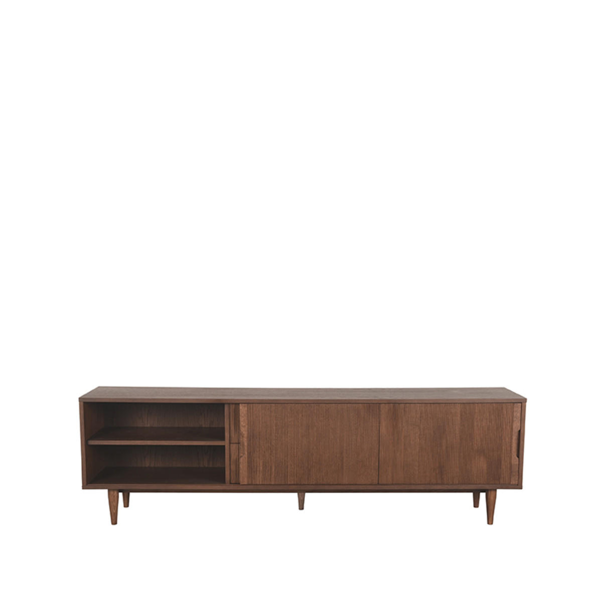 TV-MÖBEL Jule Braun 40/200/60 cm - Braun, Holz (200/60/40cm) - LABEL51