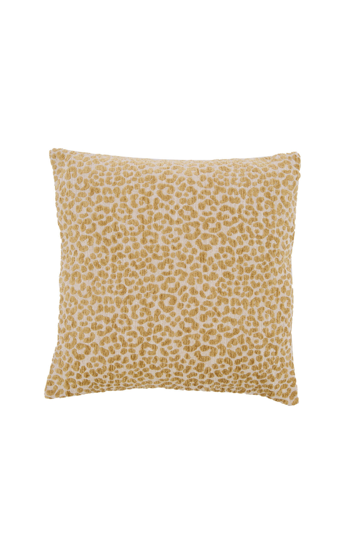 DEKOKISSEN Safford Gelb 45/45/10 cm - Gelb, Textil (45/45cm) - Light & Living