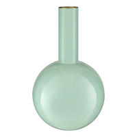 VASE Metal medium blau 19x33 cm - Blau, Metall (33cm) - Pip Studio