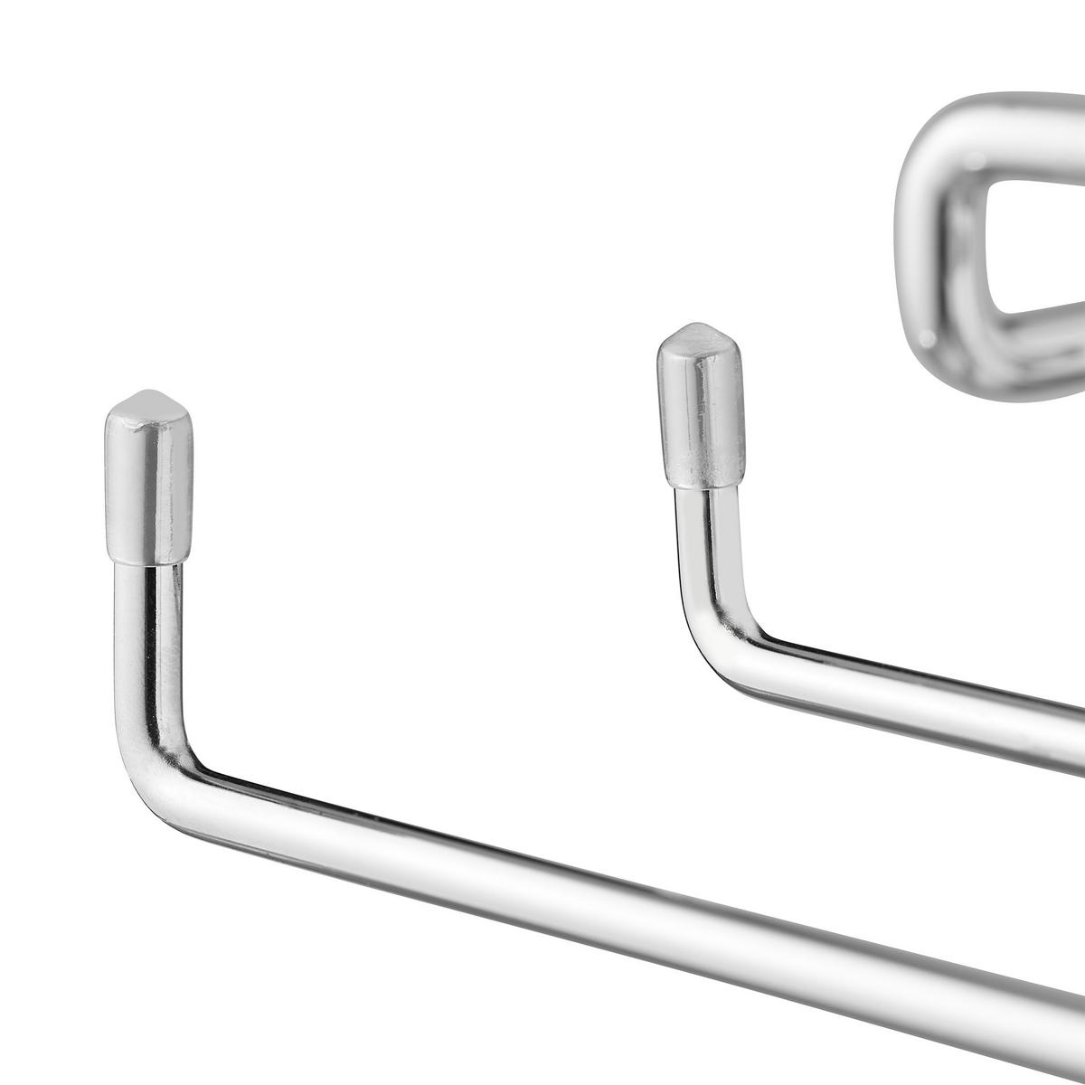 SEKTKÜHLERHALTER - Silberfarben, Metall (19.5/8.5cm) - Relaxdays