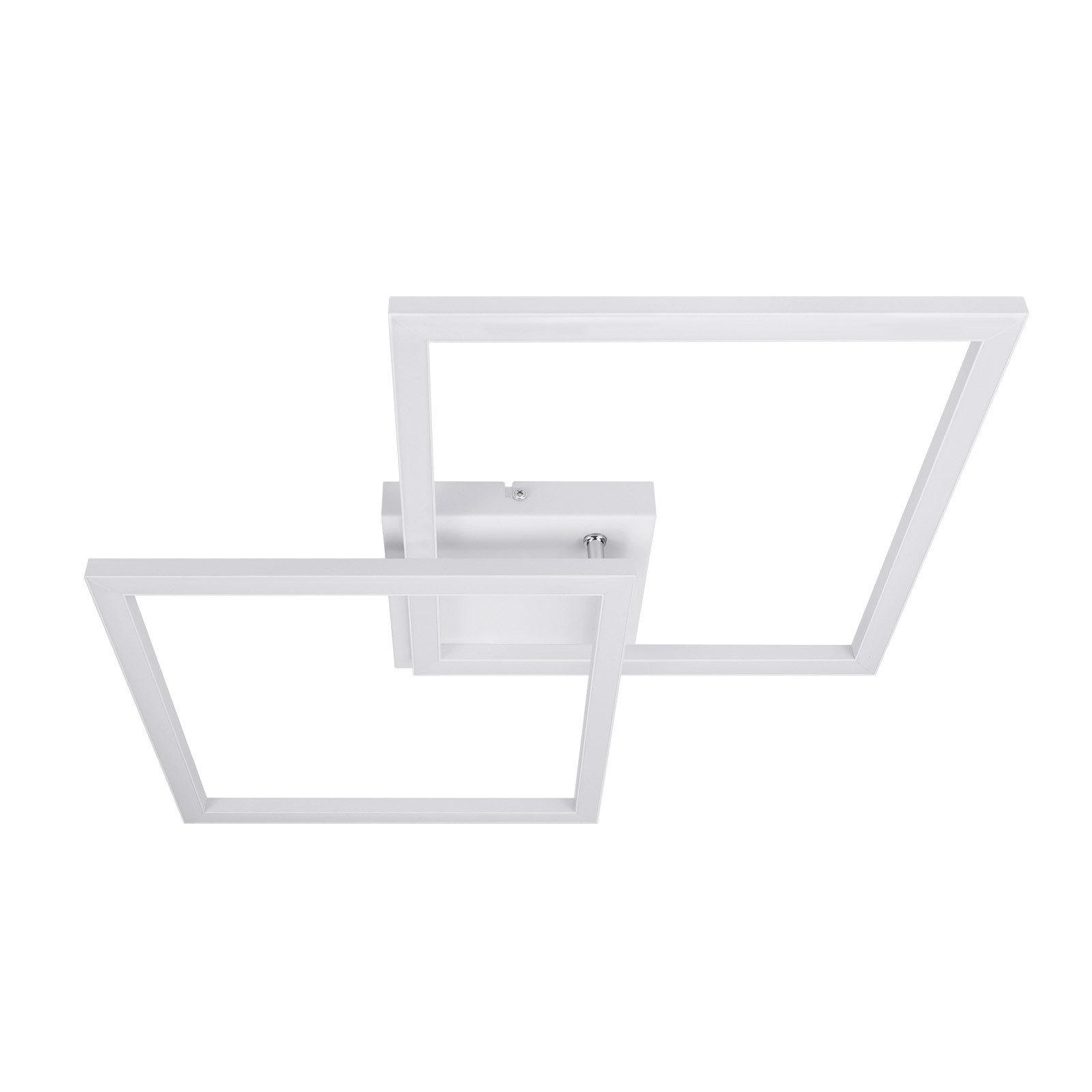ZMH Led-Deckenleuchte Weiß 46.1x5.8x46.1 cm