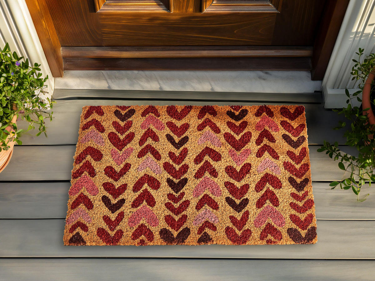 PREDPRAŽNIK naravna Timolan - naravne barve, naravni materiali (60/40cm) - Beliani