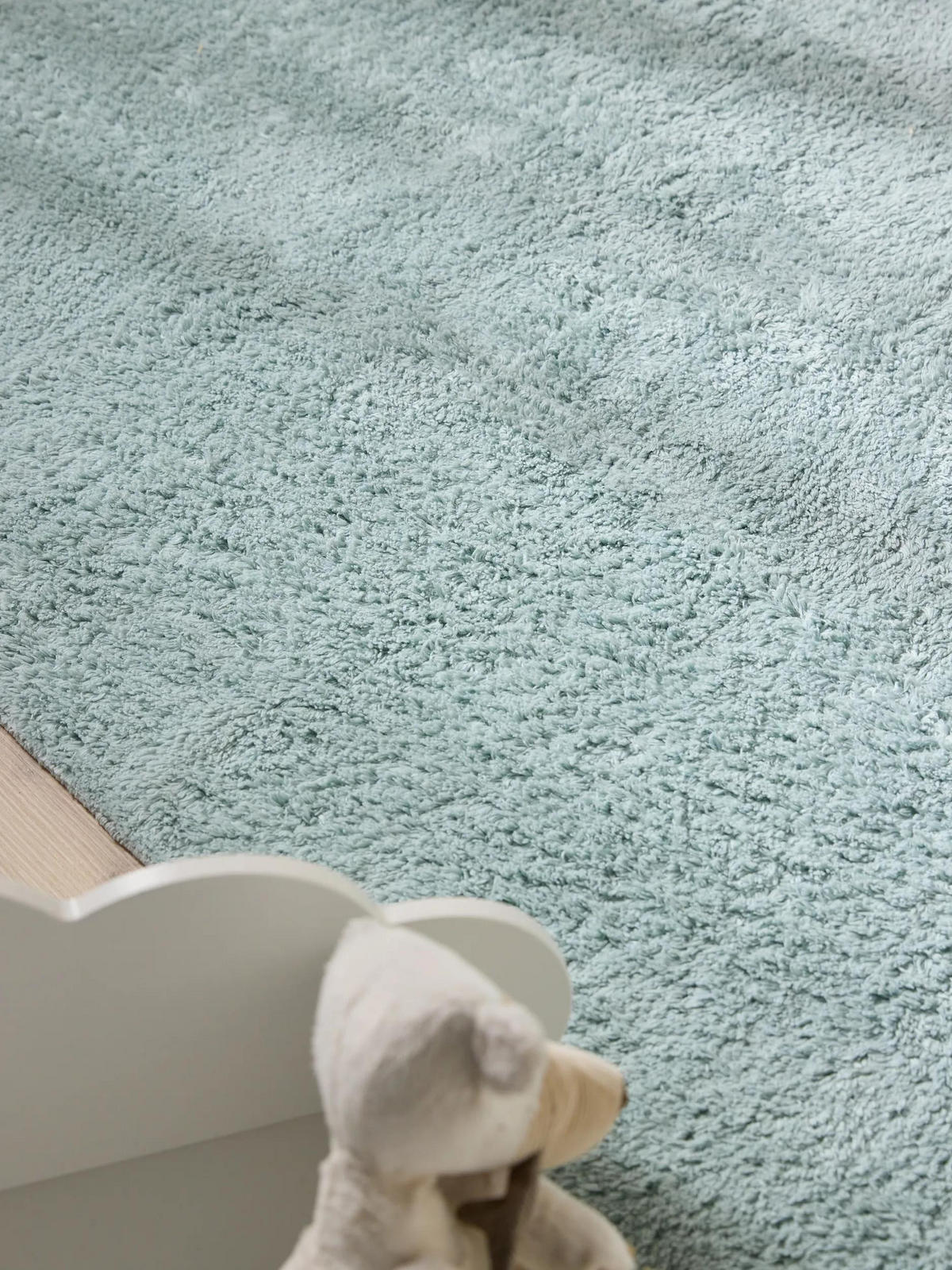 KINDERTEPPICH waschbar Malu Mint 80x120 cm - Mintgrün, Naturmaterialien/Textil (80/120cm) - Lytte