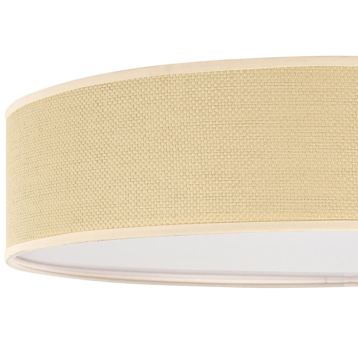 DECKENLEUCHTE Magno 60/60/15 cm - Naturfarben, Kunststoff (60/60/15cm) - Beliani