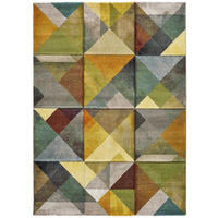 WEBTEPPICH Mehrfarbig Matrix 60/120 cm - Multicolor, Naturmaterialien/Textil (60/120cm) - Atticgo