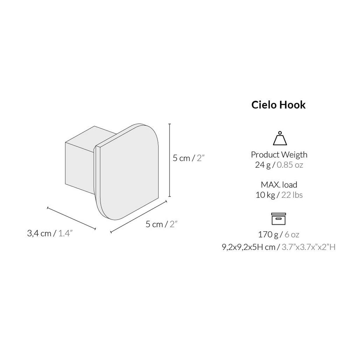 HAKEN Cielo 3er-Set - Eichefarben, Holz (5/5/3.4cm) - Woodendot
