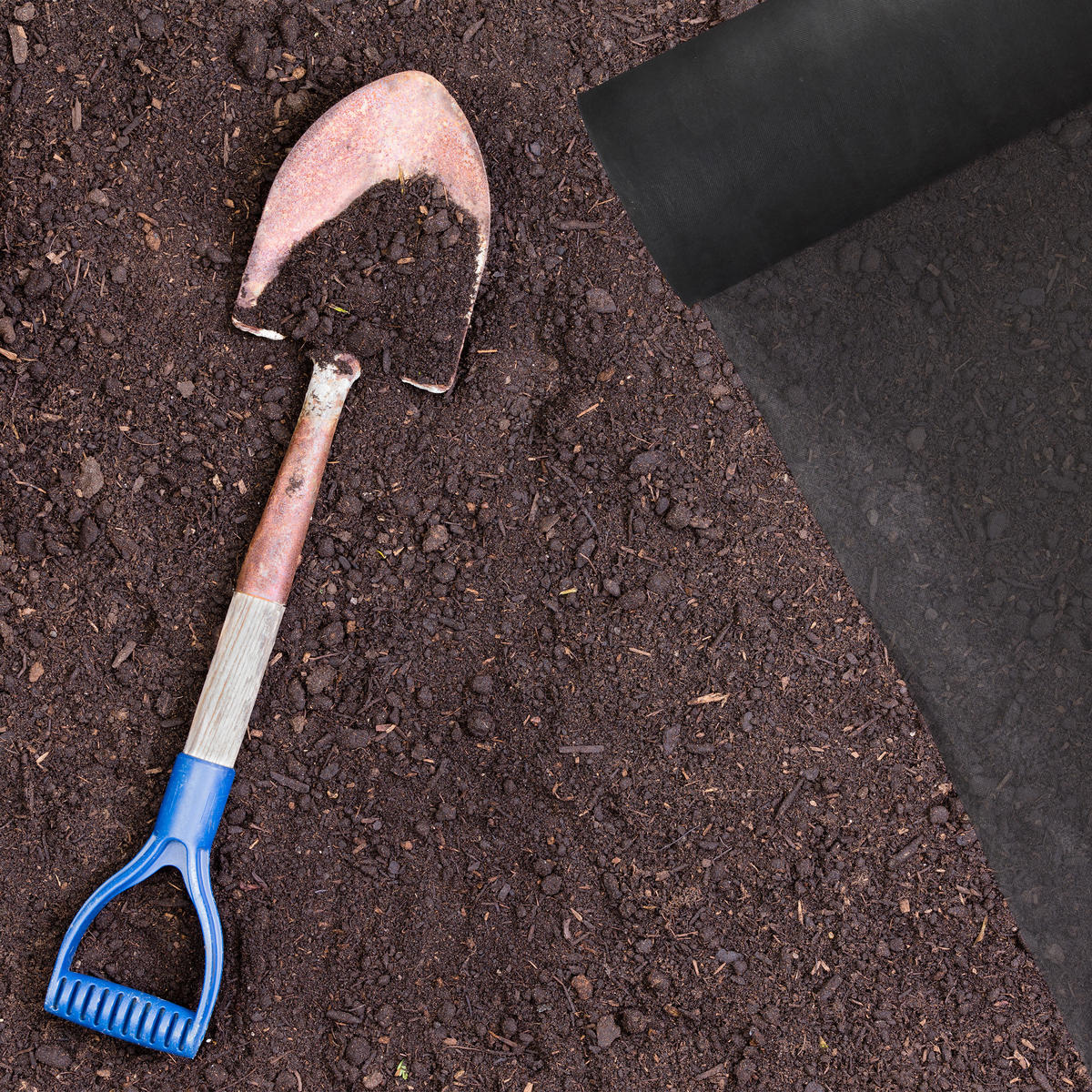 UNKRAUTVLIES - Schwarz, Kunststoff (150/0.1/500cm) - Relaxdays