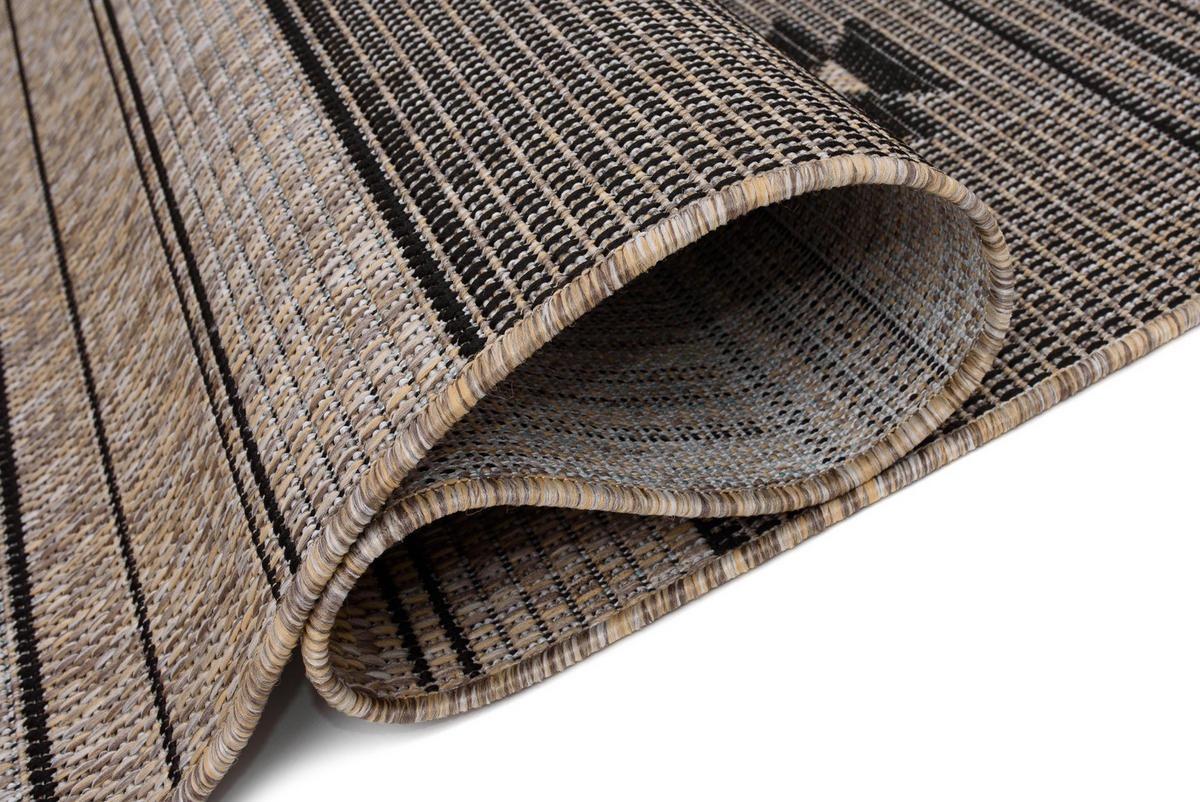 TEPPICH MELISSA Braun 60/200 cm - Braun, Kunststoff (60/200cm) - Tapiso