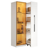 HIGHBOARD 70/160/40 cm Weiß aus MDF mit LED-Beleuchtung - Weiß, Holzwerkstoff (40/160/70cm) - OKMYHOME