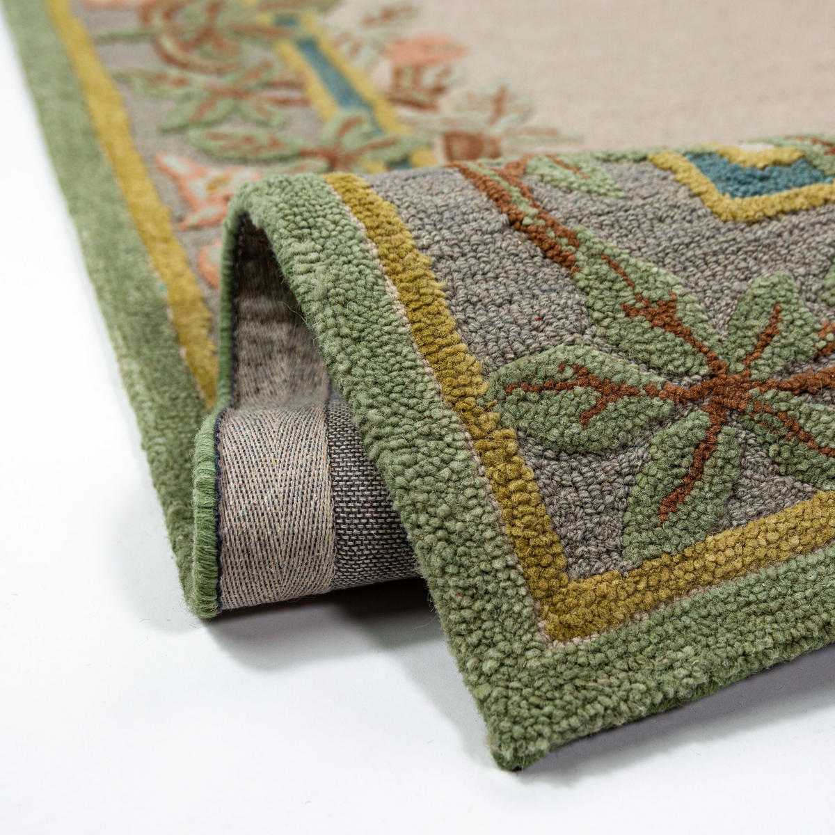 WOLLTEPPICH SOAR, floral, aus Wolle, Bunt, 160 x 230 cm - Multicolor, Textil (230/160cm) - KADIMA DESIGN