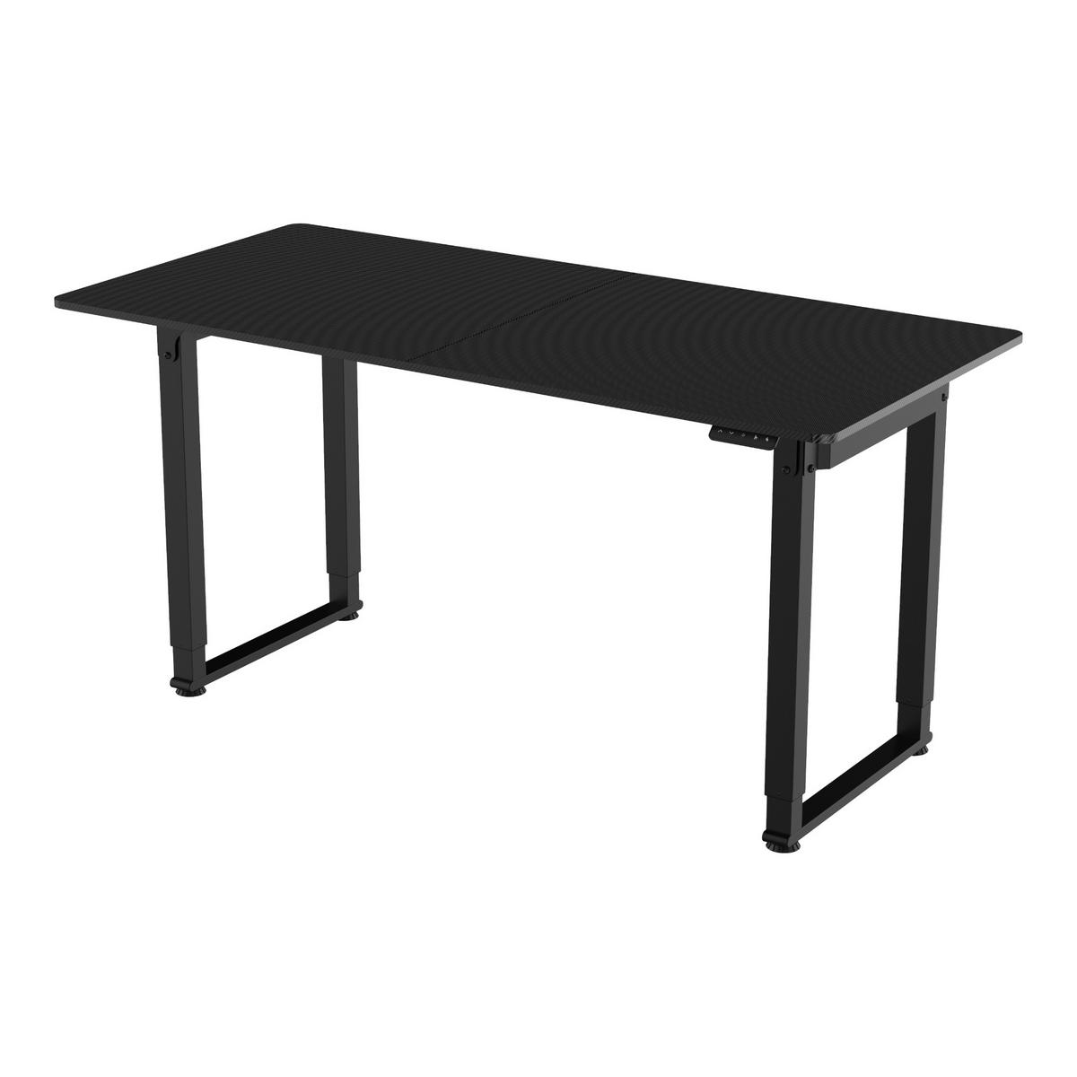 SCHREIBTISCH Kirkkonummi - Schwarz, Holzwerkstoff/Metall (160/75/72cm) - pro.tec